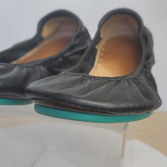 Tieks By Gavrieli Black Full Grain Leather Classic Slip-On Ballet Flats Size 11 - Picture 8 of 17